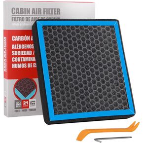 Cabin Air Filter Replacement CF11671 with Nutshell Activated Carbon Compatible with JEEP Wagoneer 2022-23, MAZDA CX-7 2007-2012, RAM 1500 2500 2016-2024.