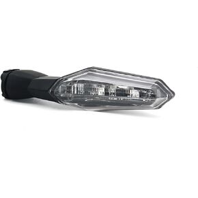 أضواء مؤشر إشارة الانعطاف LED لـ Kawasaki Ninja650 Z900 Z650 ZX-6R (عدسة الدخان)