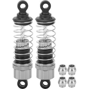 Alu RC Damper Set, 73mm, Improved Oil Filled Shock Absorber Damper with Cap M16100A Auto Parts for 16889 1/16 RC Car, Color