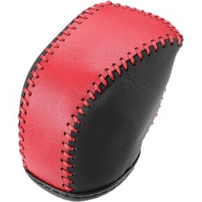 Gear Shift Lever Cover Automotive Interior Gear Shift Knob Trim for Lexus NX 250 2022 2023 Black Red