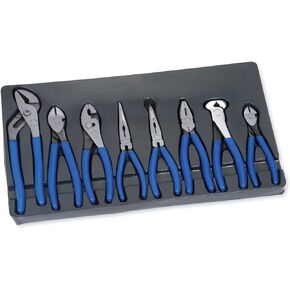 Blue Point BDGPL800, 8PC, Dipped Grips, Pliers Set ,Cutters Set