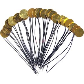 20PCS 12mm Piezo Elements Sounder Sensor Trigger Drum Disc+Wire Copper