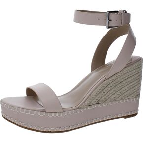 Lauren Ralph Lauren Women's Hilarie Leather Espadrille Platform