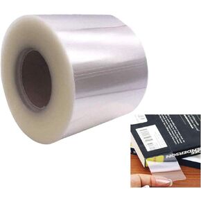 Clear Label Protector Shields Seals 1 1/4 X 3 1/2 Inches-Gloss Finish Vinyl Label Protectors - 500 Rectangular Label Shields/Roll
