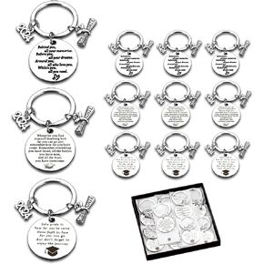 9Pcs Graduation Keychain 2024 Bulk Class of 2024 Graduation Bulk Gifts College Graduate Gifts for Boys Girls PhD Graduation Gifts Senior Graduation Bulk Graduation Gifts for Students Birthday