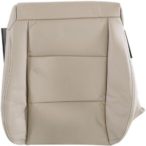 GXARTS Driver Side Bottom Replacement Leather Seat Cover Ivory Tan Compatible with Toyota Land Cruiser 1998 1999 2000 2001 2002 2003 2004 2005 2006 2007