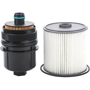 Ecodiesel Engine Oil Filter And Fuel Filter Set Compatible With Ram Jeep Vehicle 2020-2023 1500 Wrangler Gladiator, Replace#68507598AA 68498720AA 68436631AA PF46152