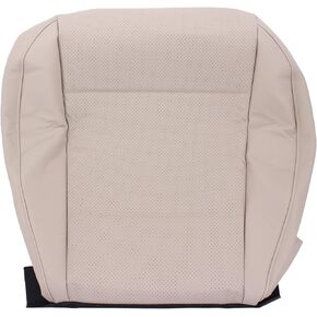 NewYall Tan Perforated Leather Front Driver Seat Bottom Cushion Cover for Subaru Outback Legacy 2015-2019