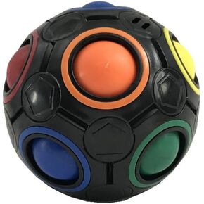 Rubiks Cube Rainbow Ball Color Matching Puzzle