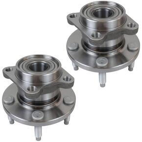 PAROD 2PCS 512335 AWD Only Rear Wheel Bearing and Hub Assembly Compatible with Ford Edge 2007-2010, Lincoln MKX 2007-2010, Non-ABS 5Lugs