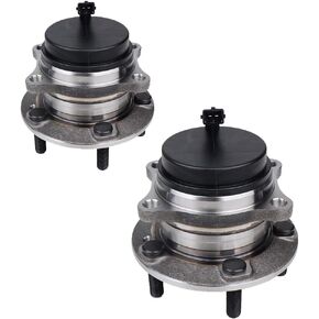 Autoround 512326 Pair Rear FWD Wheel Bearing and Hub Assembly Compatible with 2007-2020 Hyundai Santa Fe/2007-2012 Veracruz, 2011-2015 Kia Sorento 5 Lug