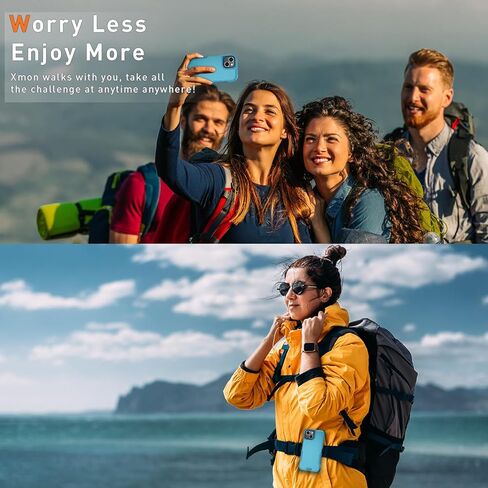 Case for iPhone 15, Heavy Duty Rugged Case Belt Clip Holster Kickstand Protective Cover [Shockproof] Compatible with Apple iPhone 15 (Wine/Rose) in Kuwait