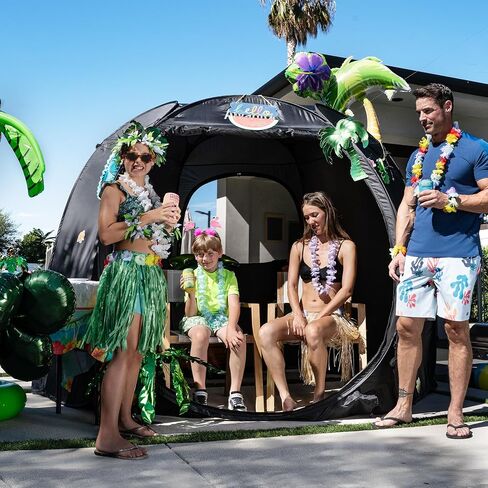 Alvantor 10' x 10' Hexagon Pop Up Sun Shade Canopy - Ventilated Mesh Walls, Perfect for Camping, Beach, Events, and Outdoor Party Decorations, All-Season Shelter (Not Waterproof) in Saudi Arabia