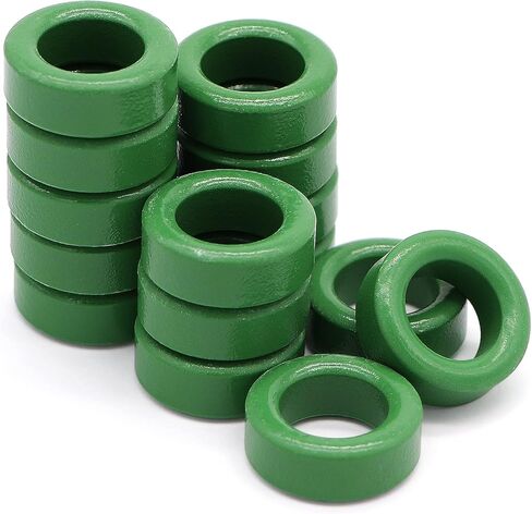 15 قطعة (أخضر) 22X14X8mm حلقي النواة، حلقات الفريت لفائف الحث in Kuwait