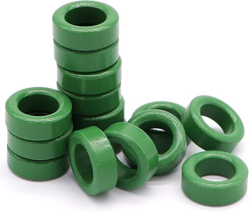 15 قطعة (أخضر) 22X14X8mm حلقي النواة، حلقات الفريت لفائف الحث in Kuwait
