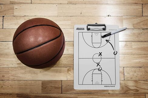 Coaches Boards - Premium Dry Erase 2 Sided Tactical Clipboards - Choose from Baseball, Basketball, Soccer, or Volleyball in Saudi Arabia