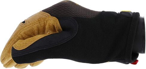 Mechanix Wear: The Original Durahide Leather Work Gloves with Secure Fit, Utility Gloves for Multi-purpose Use, Abrasion Resistant, Added Durability, Safety Gloves for Work (Brown, Small) in Saudi Arabia