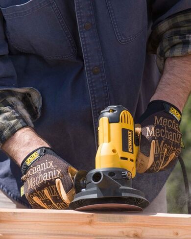 Mechanix Wear: The Original Durahide Leather Work Gloves with Secure Fit, Utility Gloves for Multi-purpose Use, Abrasion Resistant, Added Durability, Safety Gloves for Work (Brown, Small) in Saudi Arabia