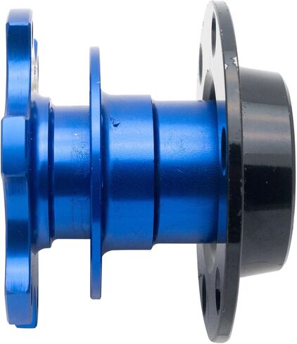 محول عالمي سريع الإصدار من MASO مزود بغطاء لعجلة القيادة Boss Hub Race/Rally/Motorsport (أسود) in Kuwait