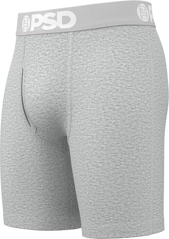 PSD Men's Athl Grey Sld Modal Boxer Briefs, Gray, S in Saudi Arabia