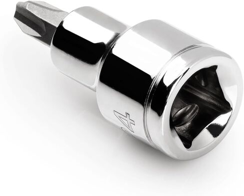 TEKTON 1/2 Inch Drive x #1 Phillips Bit Socket | SHB21201 in Saudi Arabia