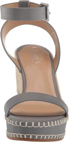 Lauren Ralph Lauren Women's Hilarie Leather Espadrille Platform in Saudi Arabia