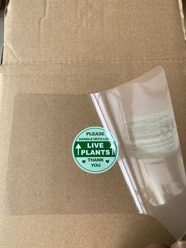 ملصقات شفافة مقاس 5 × 8 بوصة مكونة من 30 ورقة، ملصقات شفافة وأختام ويفر شفافة مقاومة للماء لحماية الرموز الشريطية والأرقام والملصقات in Kuwait