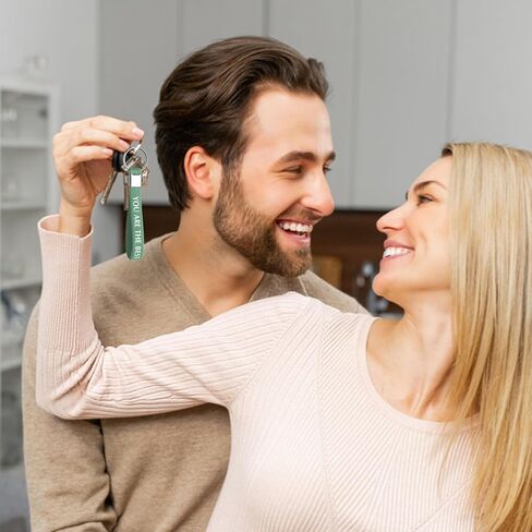 60 مجموعة من سلسلة مفاتيح هدية شكرًا لك، سلاسل مفاتيح ملهمة شكرًا لك، سلاسل مفاتيح ملهمة شكرًا لك، هدية كبيرة من سلاسل المفاتيح المصنوعة من السيليكون مع بطاقة حقيبة الأورجانزا للمعلم، والمتطوعين، والفريق، والممرضة، وزملاء العمل (10 ألوان) in Kuwait