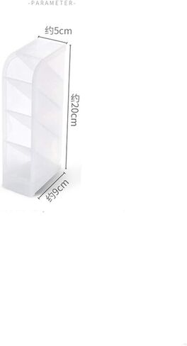 تخزين منظم القلم للمكتب واللوازم المدرسية وصندوق تخزين فرش مستحضرات التجميل، حامل تخزين قلم شفاف، مجموعة من 3 قطع، 12 حجرة in Kuwait