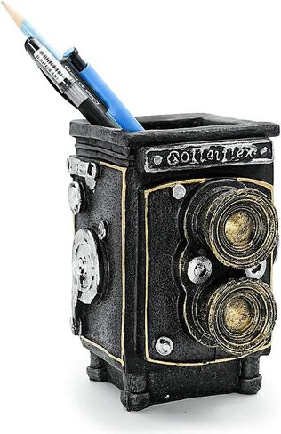 حامل قلم رصاص للكاميرا عتيق منظم مكتب فني حرفي in Kuwait