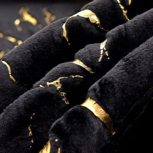 Btargot 5×8ft Black Gold Marble Area Rug for Living Room, Princess Prince Castle Modern Colorful Abstract Throw Rugs Anti-Skid Fluffy Plush Carpet for Kids Boys Girls Home Nursery Decorative in Saudi Arabia