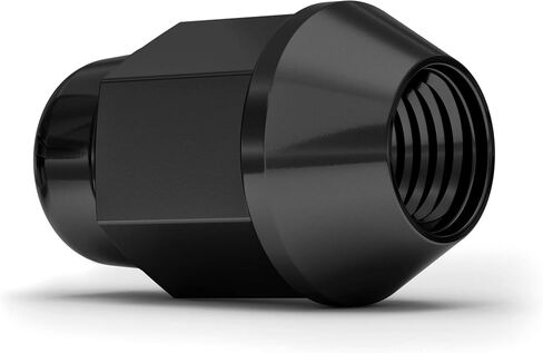 White Knight M12x1.50 Black Chrome Bulge Acorn Lug Nut, 4 Pack in Saudi Arabia