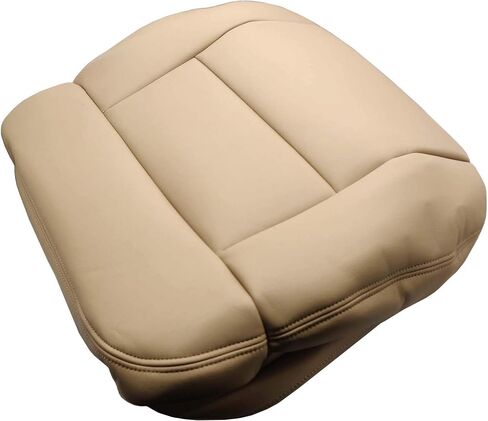 Automotive Seat Cover Driver Side Bottom Replacement Leather Seat Cover Tan for 2005-2008 Ford F-150 Lariat in Saudi Arabia