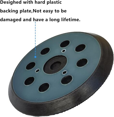 5 بوصة 8 حفرة ساندر استبدال الرملي الوسادة ل ديوالت ماكينة سنفرة مدارية هوك وحلقة استبدال ساندر الوسادة in Kuwait