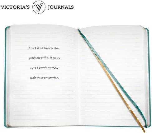 VICTORIA'S JOURNALS Leatherette Vintage Journal Hard Cover Lined Notebook Old Looking Travel Diary, A5 Size 5.7'' x 8.1'' in Saudi Arabia