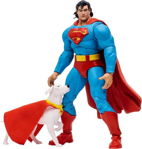 McFarlane Toys - DC Multiverse Superman & Krypto (Return of Superman) 7in Figure McFarlane Collector Edition #9 in Saudi Arabia