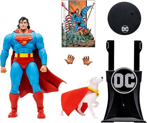 McFarlane Toys - DC Multiverse Superman & Krypto (Return of Superman) 7in Figure McFarlane Collector Edition #9 in Saudi Arabia