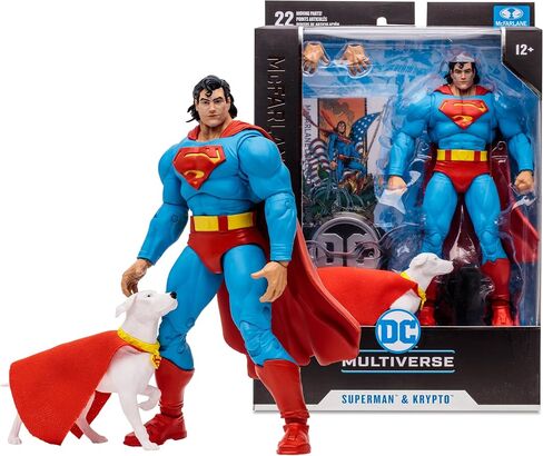 McFarlane Toys - DC Multiverse Superman & Krypto (Return of Superman) 7in Figure McFarlane Collector Edition #9 in Saudi Arabia