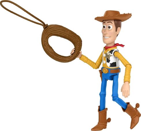 Mattel Disney Pixar Toy Story 12-inch Lasso Jessie Posable Action Figure, Lasso Accessory with Roping Action Doubles as Role Play Accessory in Saudi Arabia