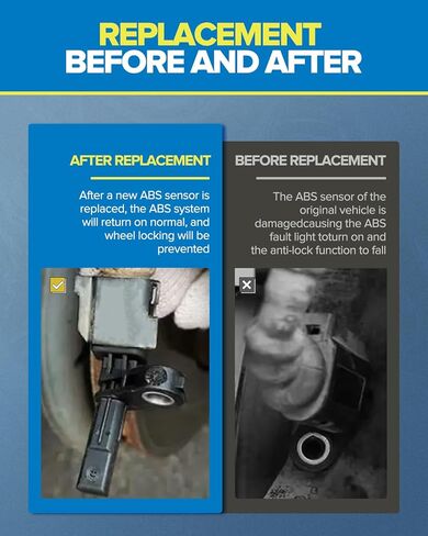 مستشعر سرعة العجلة الأمامية PHILTOP 695-019 ABS لسيارة تشالنجر 2008-2010، ماغنوم 2005-2008، شاحن 2006-2010، 300 2005-2010 in Kuwait