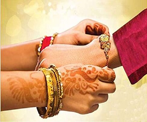 Rakhi Send rakhi to USA Rakhi for brother Rakhi set of 12 Rakhi Rudraksha Rakhi For Brother And Bhabhi Raksha Bandhan rakhee Rakhi for Brother with Gift Set in Saudi Arabia