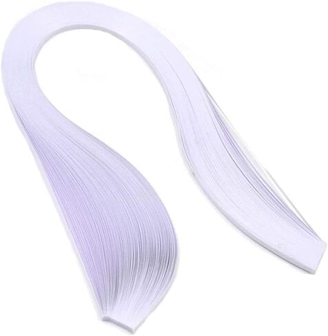 Easy PaperArt White Quilling Paper Strips 5mm Paper Filigee Quilling Strip Craft Paper Stripe 120pcsBag 21.2inch Length 5mm-0.2inch in Saudi Arabia
