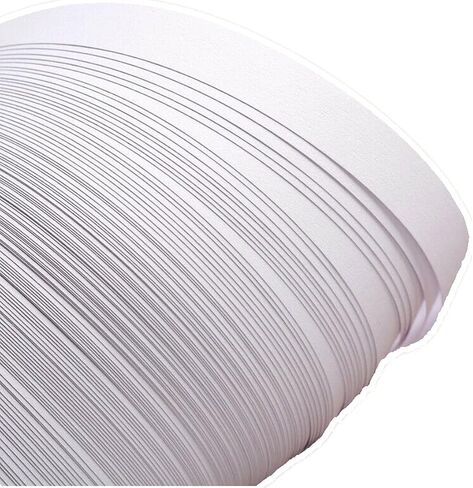 Easy PaperArt White Quilling Paper Strips 5mm Paper Filigee Quilling Strip Craft Paper Stripe 120pcsBag 21.2inch Length 5mm-0.2inch in Saudi Arabia