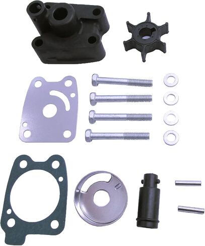 Boat Motor 6BX-WG078-00 6EE-W0078-00 6EE-W0078-01 Water Pump Repair Kit with Housing for Yamaha 4HP 5HP 6HP F4F4B F5A F6 F6C Outboard Engine, fit Sierra Marine 18-3473 in Saudi Arabia