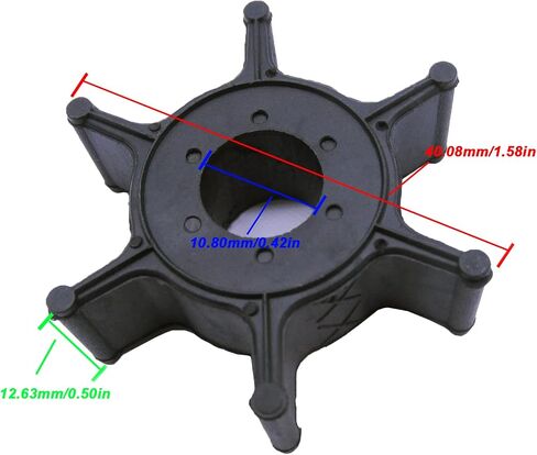 Boat Motor 6BX-WG078-00 6EE-W0078-00 6EE-W0078-01 Water Pump Repair Kit with Housing for Yamaha 4HP 5HP 6HP F4F4B F5A F6 F6C Outboard Engine, fit Sierra Marine 18-3473 in Saudi Arabia