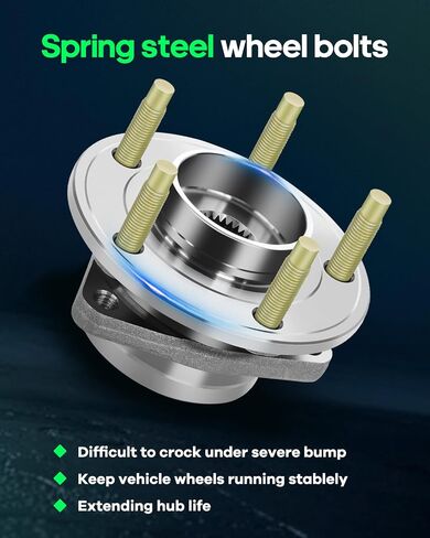 SCITOO Wheel Hub Bearing for ​ for Buick Verano for Cadillac ATS for Chevrolet Cruze Orlando Volt 2011-2015 Compatible for 513316 Front Wheel Bearings 2 pcs in Saudi Arabia