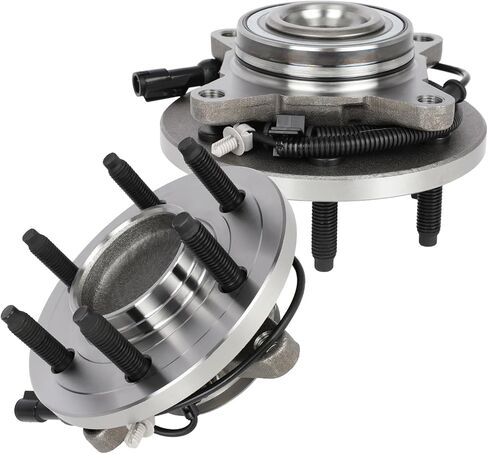 ECCPP Replacement For Wheel Bearing and Hub Assembly 2WD Only For Ford F-150 2009-2011 Professional Grade Wheel Hubs 6 Lugs W/ABS 515117x2 in Saudi Arabia