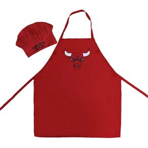 Chicago Bulls Chef Hat/Apron - Team Red