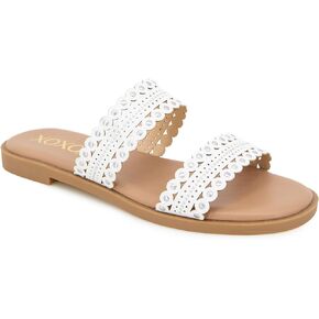 XOXO Women's Keina-b Flat Sandal