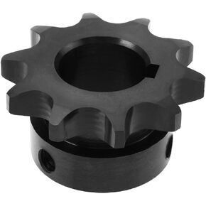 #40/41 Chain 10 Teeth Crankshaft Perforated Gear Jackshaft Sprocket Gear with a 3/4" Bore for Karts and Mini Motorbikes Durable and Efficient Performance